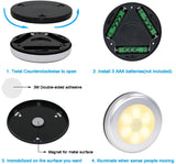 Wafasisi Motion Sensor Lights, Wafasisi Battery Operated LED Night Light Safety Lamp Step Lights Under Cabinet Lights for Stair, Bathroom, Closet, Hallway, Path